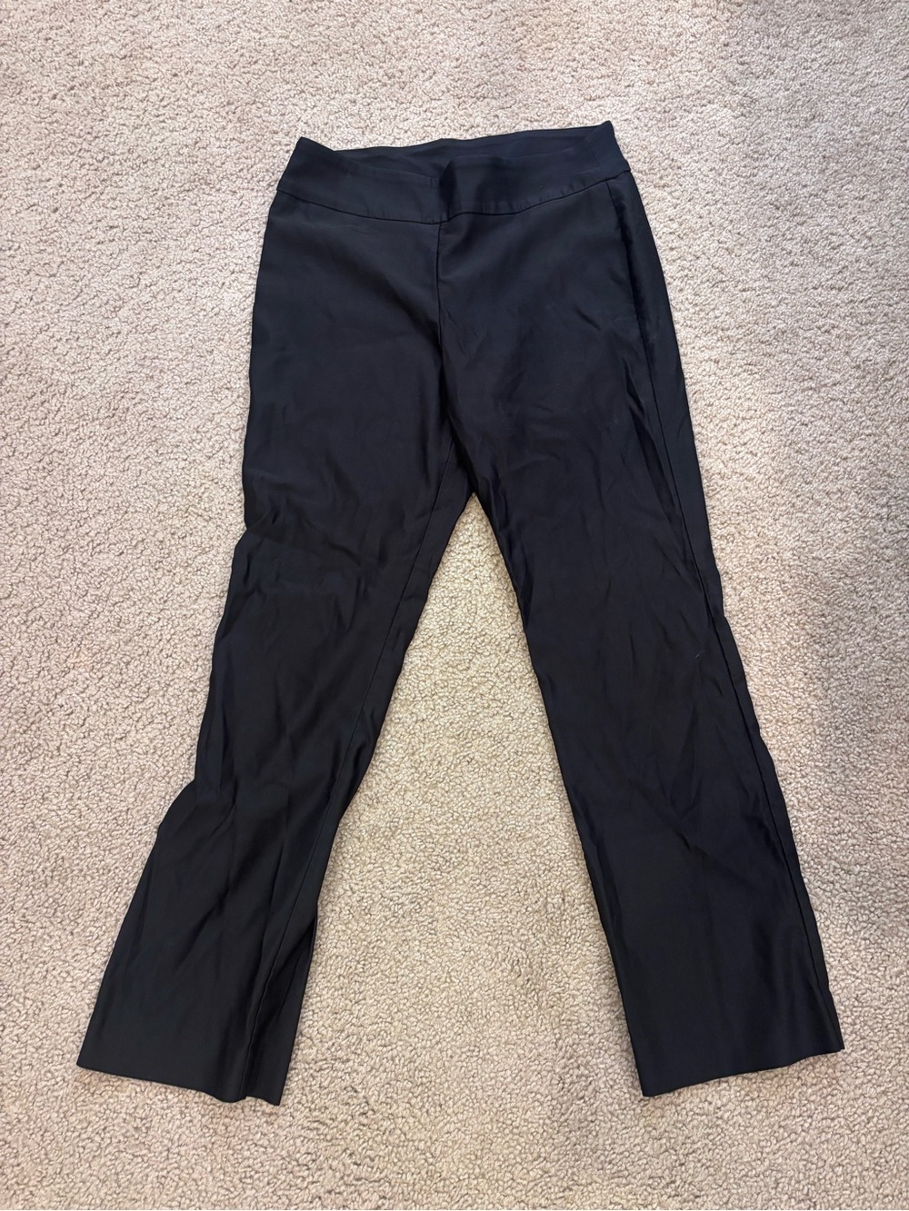 Tribal Black Straight Leg Women's Pants